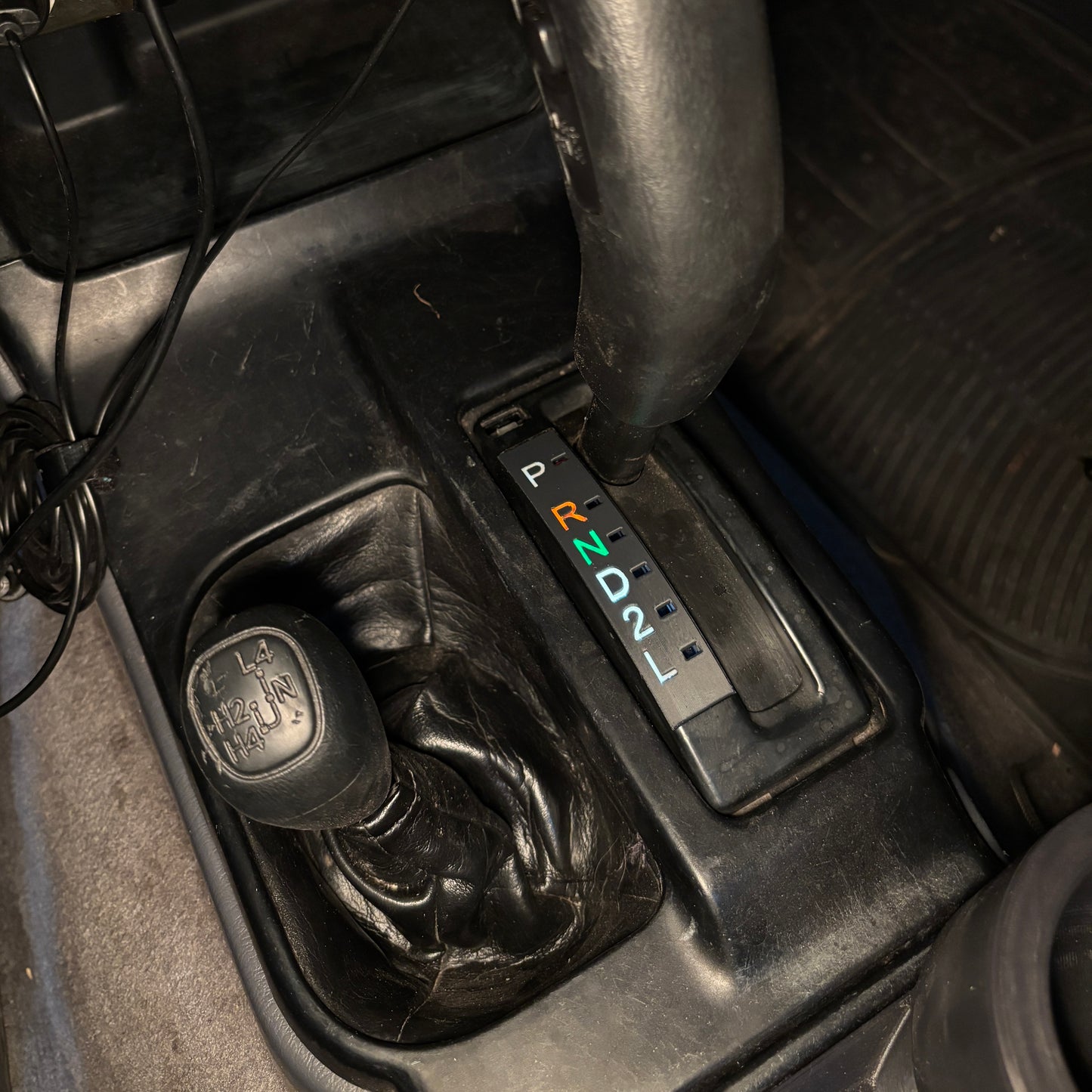 3rd gen 4Runner 1st Gen Tacoma gear shift indicator for 4wd