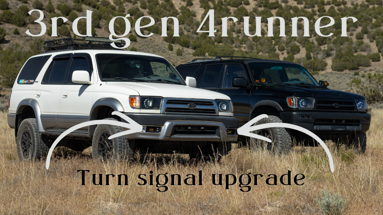Load video: Installation for 3rdd gen 4runner turn signals