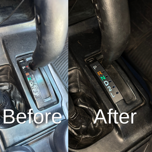 3rd gen 4Runner 1st Gen Tacoma gear shift indicator for 4wd